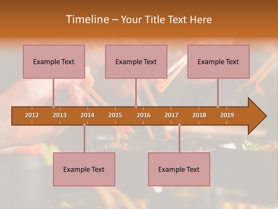 People Dish Hand PowerPoint Template