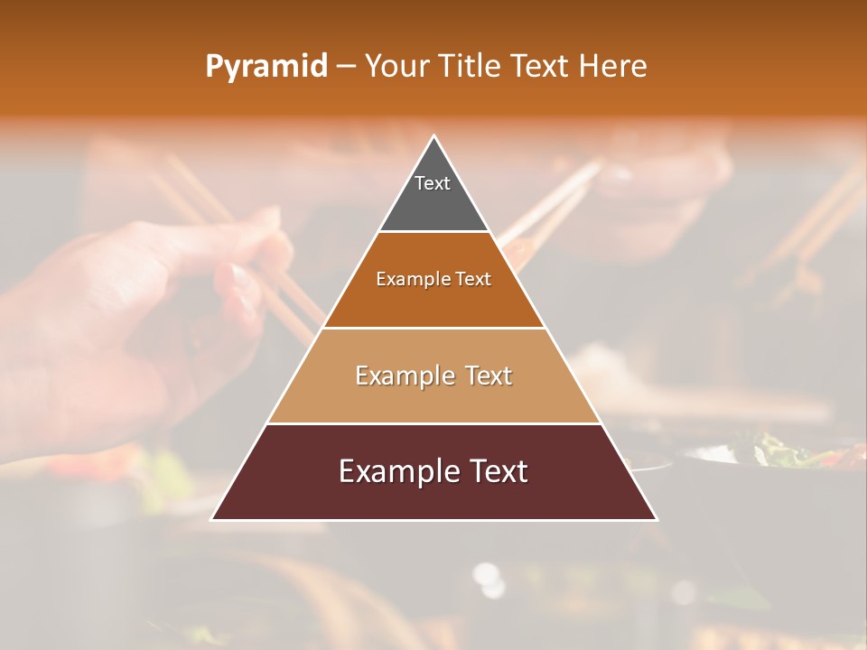 People Dish Hand PowerPoint Template