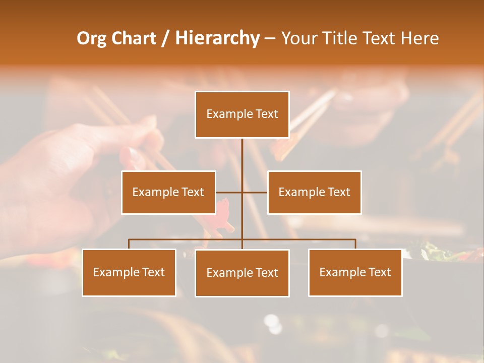 People Dish Hand PowerPoint Template