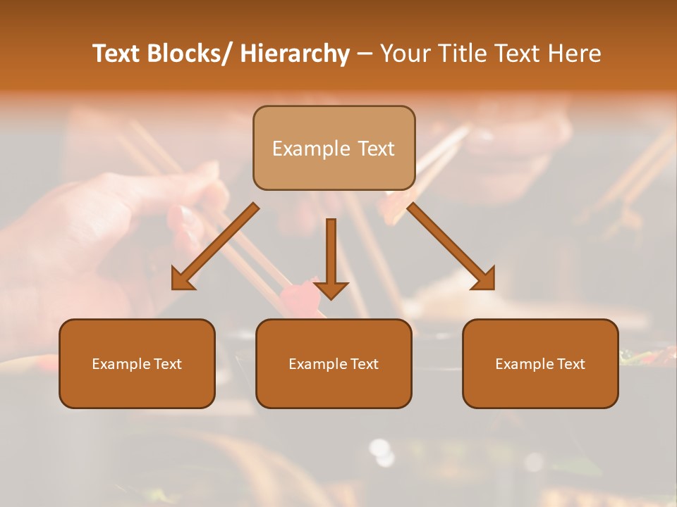 People Dish Hand PowerPoint Template