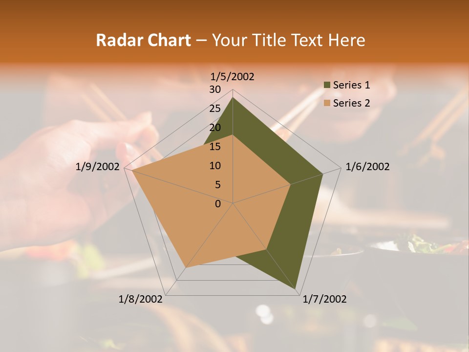 People Dish Hand PowerPoint Template
