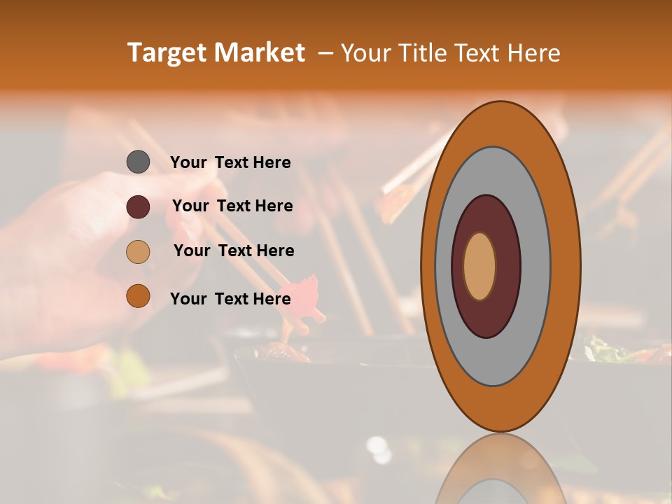 People Dish Hand PowerPoint Template