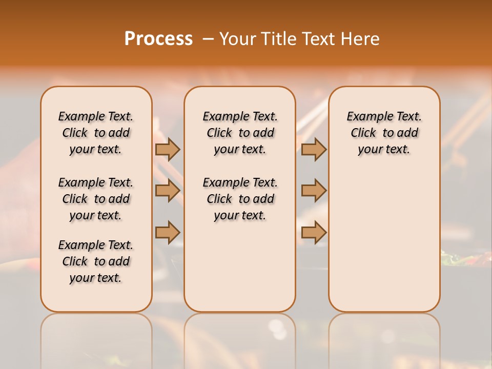 People Dish Hand PowerPoint Template