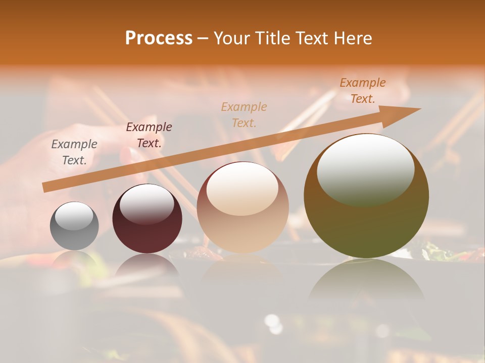 People Dish Hand PowerPoint Template