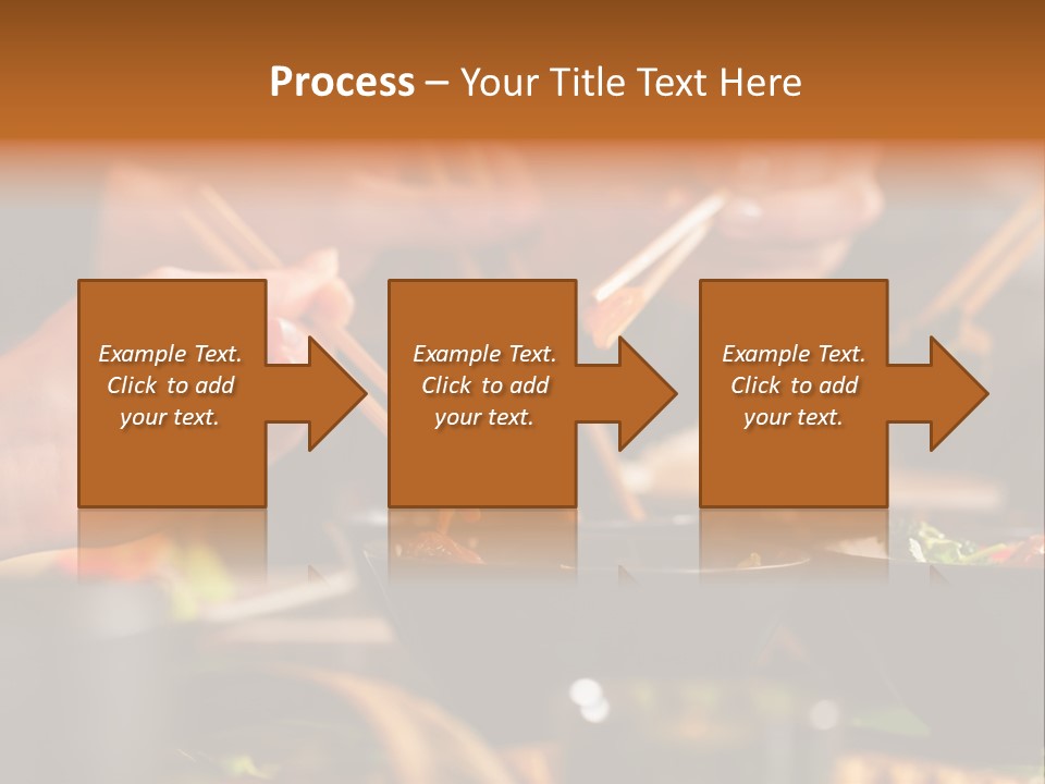 People Dish Hand PowerPoint Template