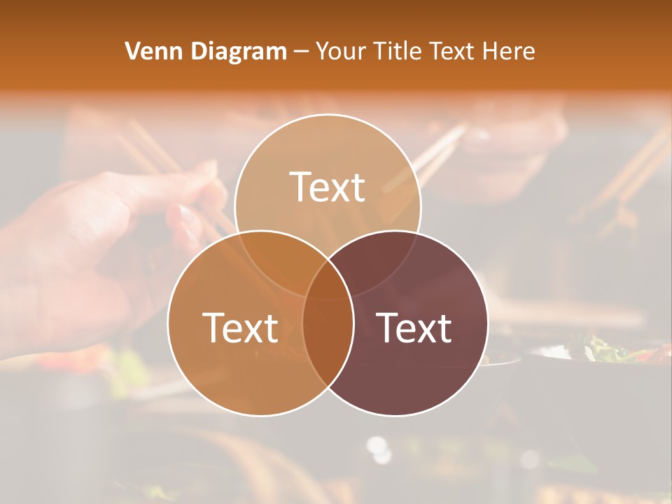 People Dish Hand PowerPoint Template