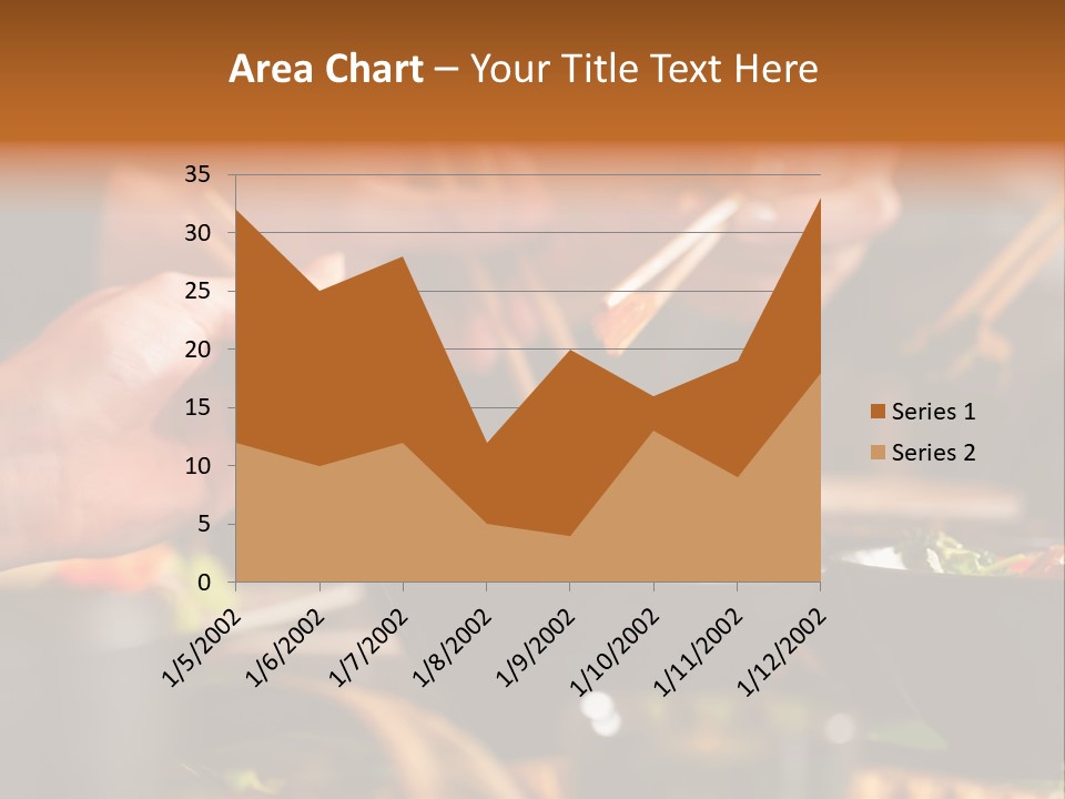 People Dish Hand PowerPoint Template