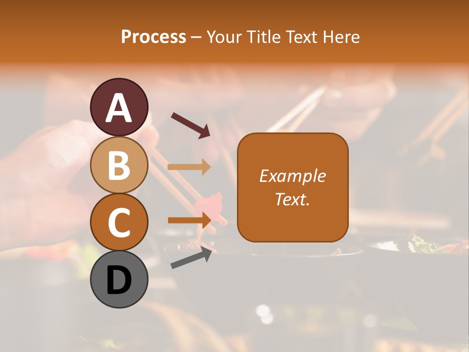 People Dish Hand PowerPoint Template