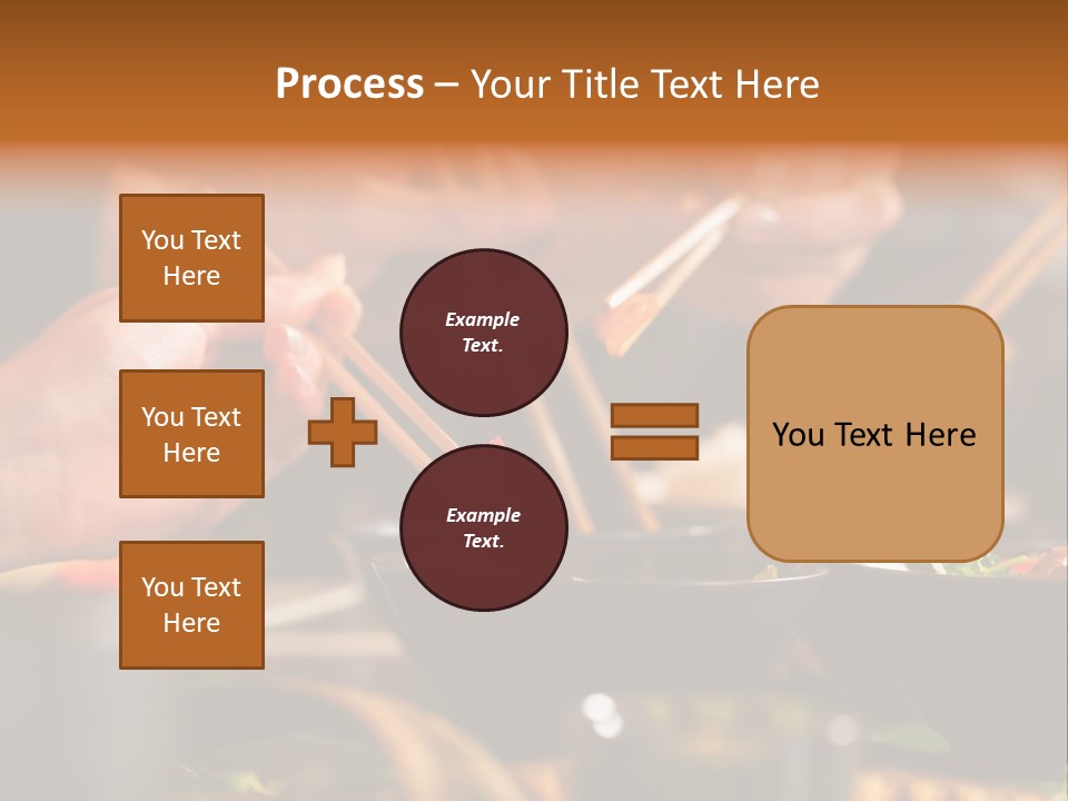 People Dish Hand PowerPoint Template