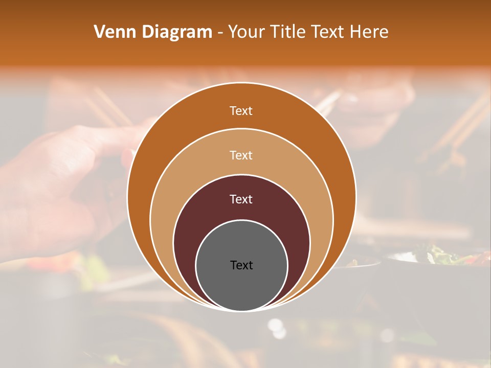 People Dish Hand PowerPoint Template