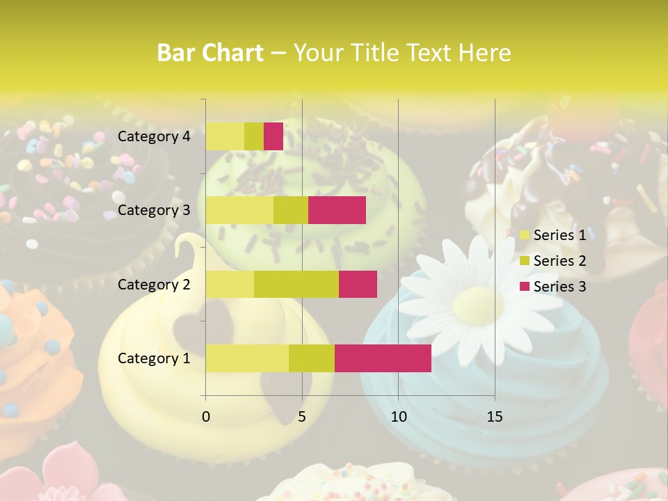 Baked Food Cupcake PowerPoint Template