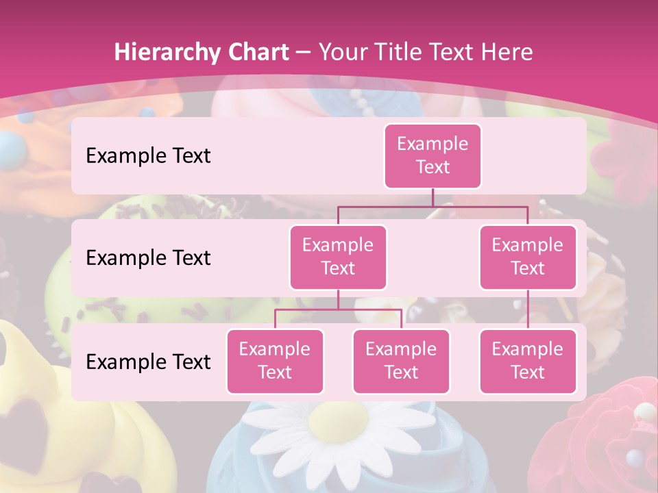 Baked Food Cupcake PowerPoint Template