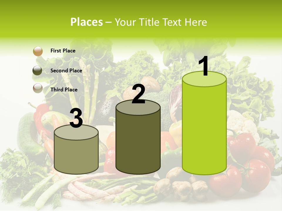 Tomato Onion Lettuce PowerPoint Template