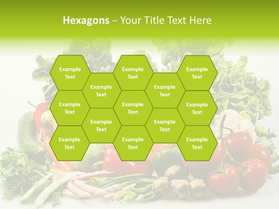 Tomato Onion Lettuce PowerPoint Template