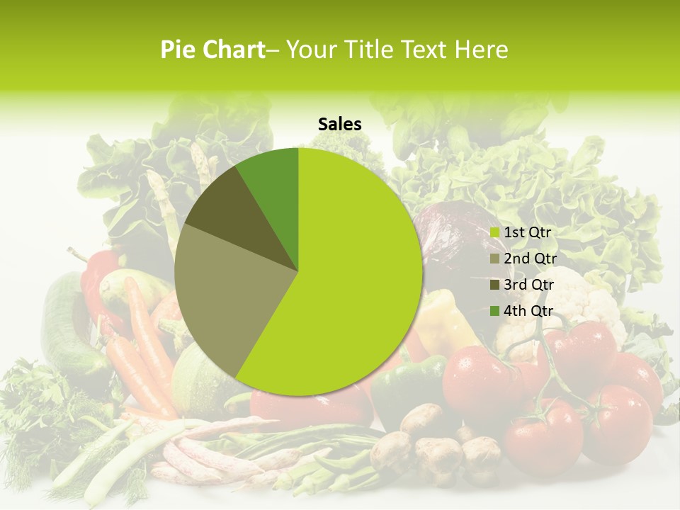 Tomato Onion Lettuce PowerPoint Template