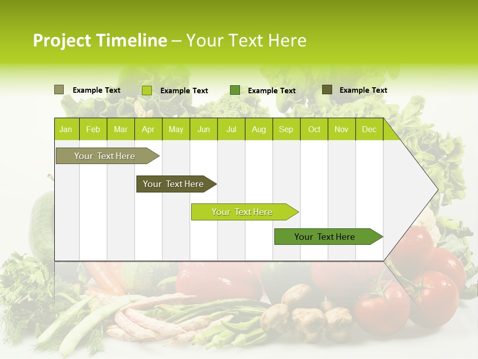 Tomato Onion Lettuce PowerPoint Template
