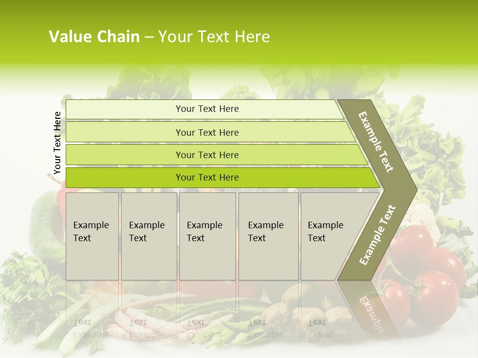 Tomato Onion Lettuce PowerPoint Template