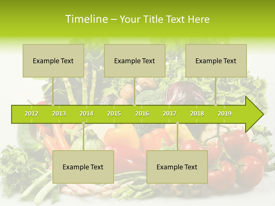 Tomato Onion Lettuce PowerPoint Template