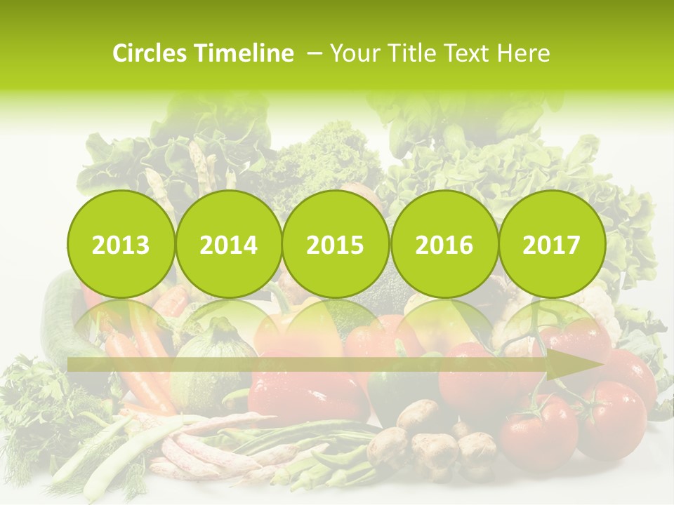 Tomato Onion Lettuce PowerPoint Template