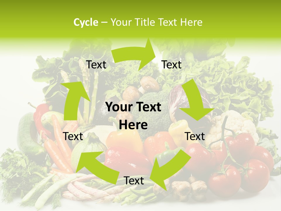Tomato Onion Lettuce PowerPoint Template