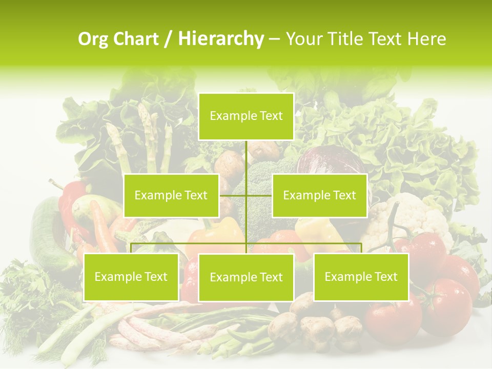 Tomato Onion Lettuce PowerPoint Template