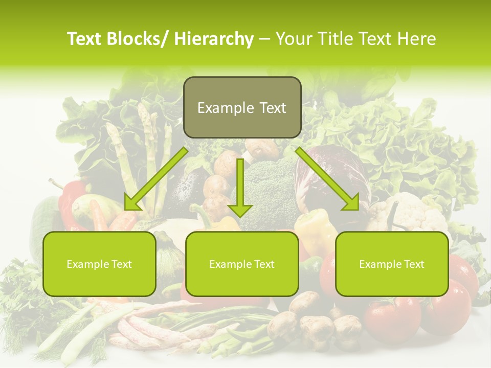 Tomato Onion Lettuce PowerPoint Template