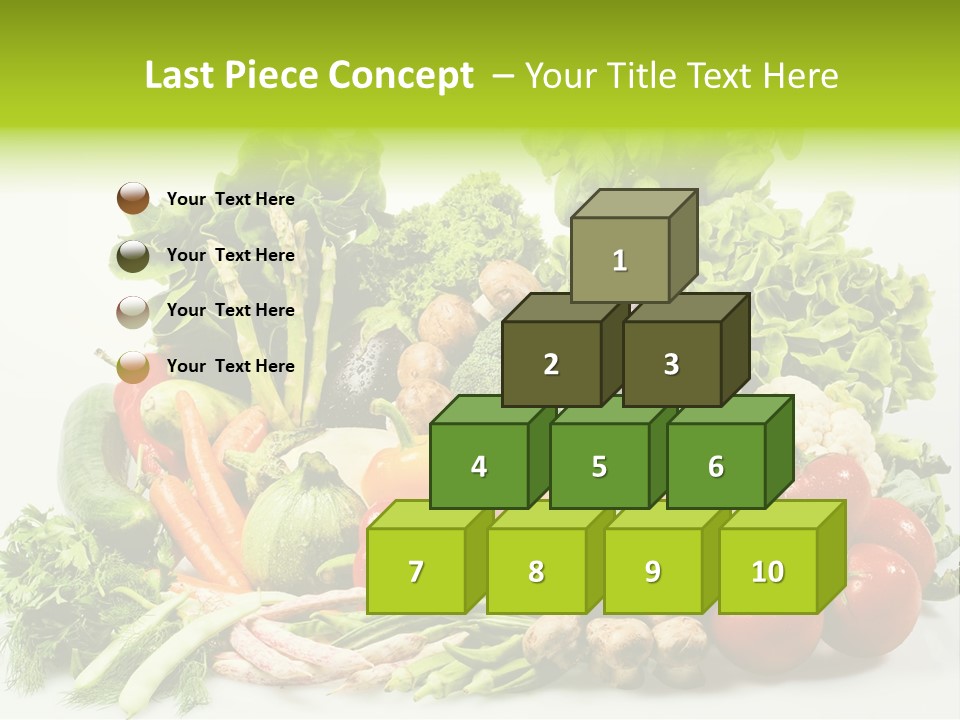 Tomato Onion Lettuce PowerPoint Template