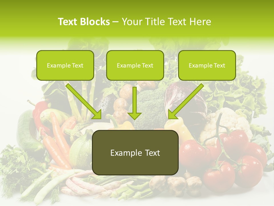 Tomato Onion Lettuce PowerPoint Template