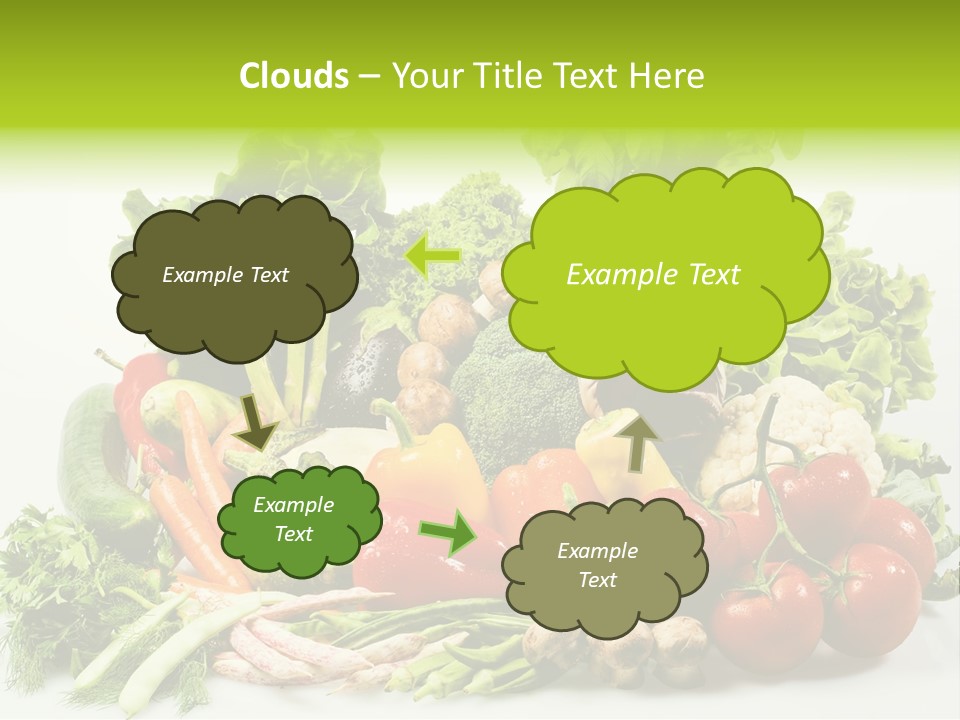 Tomato Onion Lettuce PowerPoint Template