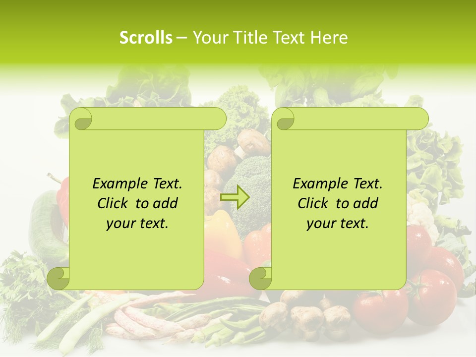 Tomato Onion Lettuce PowerPoint Template