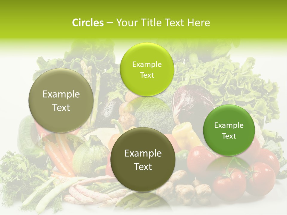 Tomato Onion Lettuce PowerPoint Template