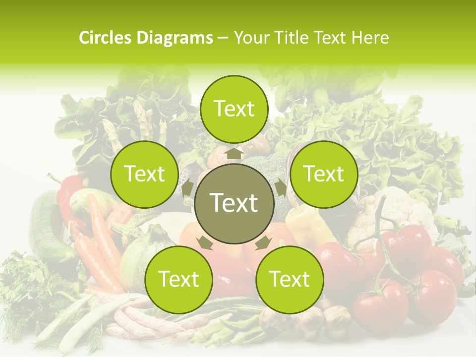 Tomato Onion Lettuce PowerPoint Template