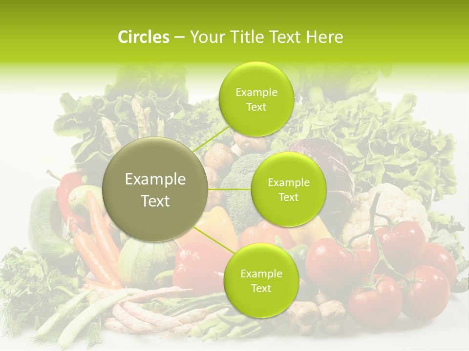 Tomato Onion Lettuce PowerPoint Template