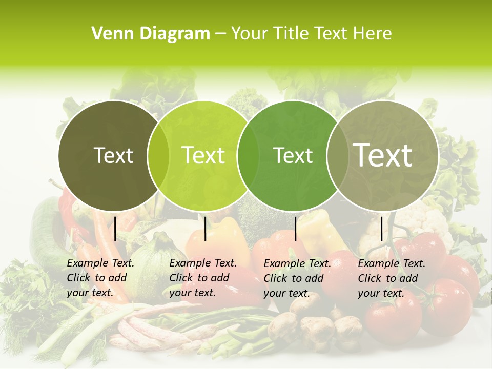 Tomato Onion Lettuce PowerPoint Template