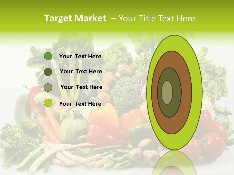 Tomato Onion Lettuce PowerPoint Template