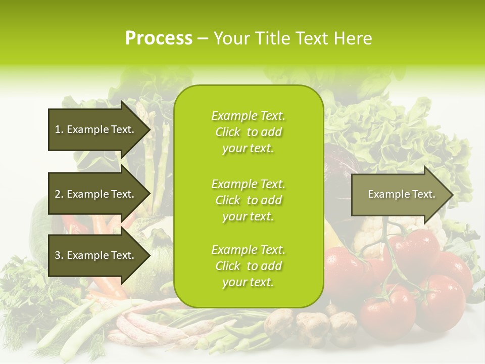 Tomato Onion Lettuce PowerPoint Template