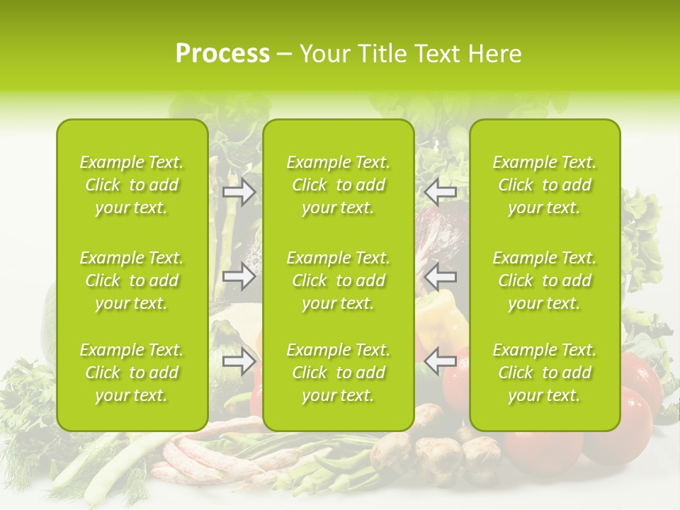 Tomato Onion Lettuce PowerPoint Template