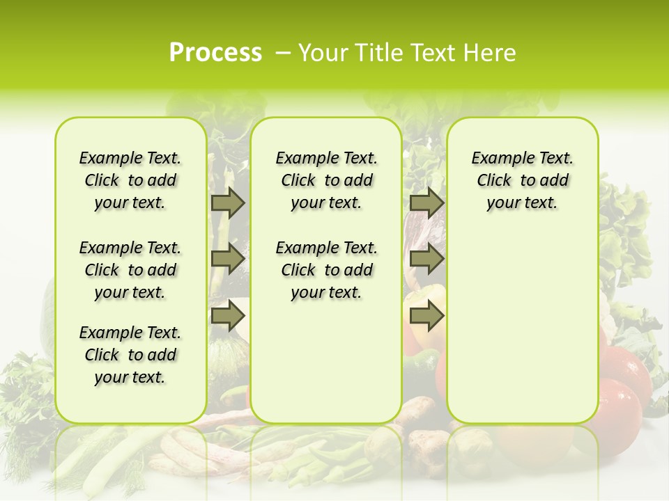 Tomato Onion Lettuce PowerPoint Template