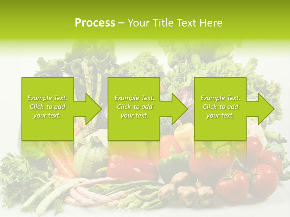Tomato Onion Lettuce PowerPoint Template