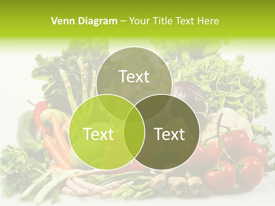 Tomato Onion Lettuce PowerPoint Template