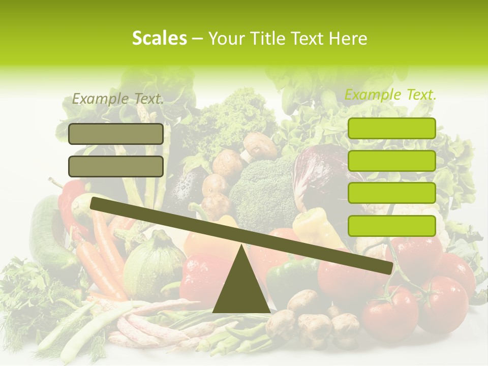 Tomato Onion Lettuce PowerPoint Template