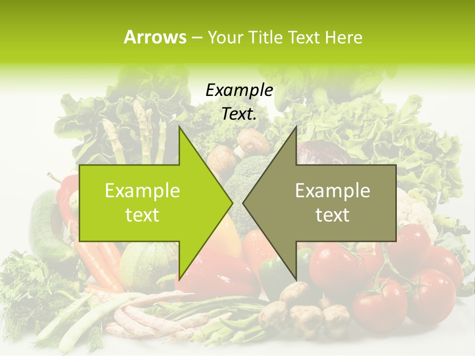 Tomato Onion Lettuce PowerPoint Template