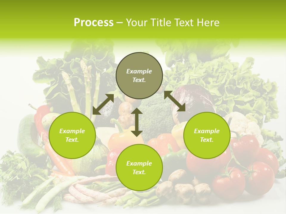 Tomato Onion Lettuce PowerPoint Template