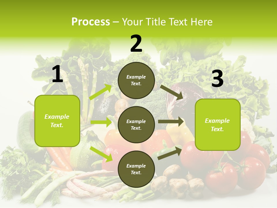 Tomato Onion Lettuce PowerPoint Template