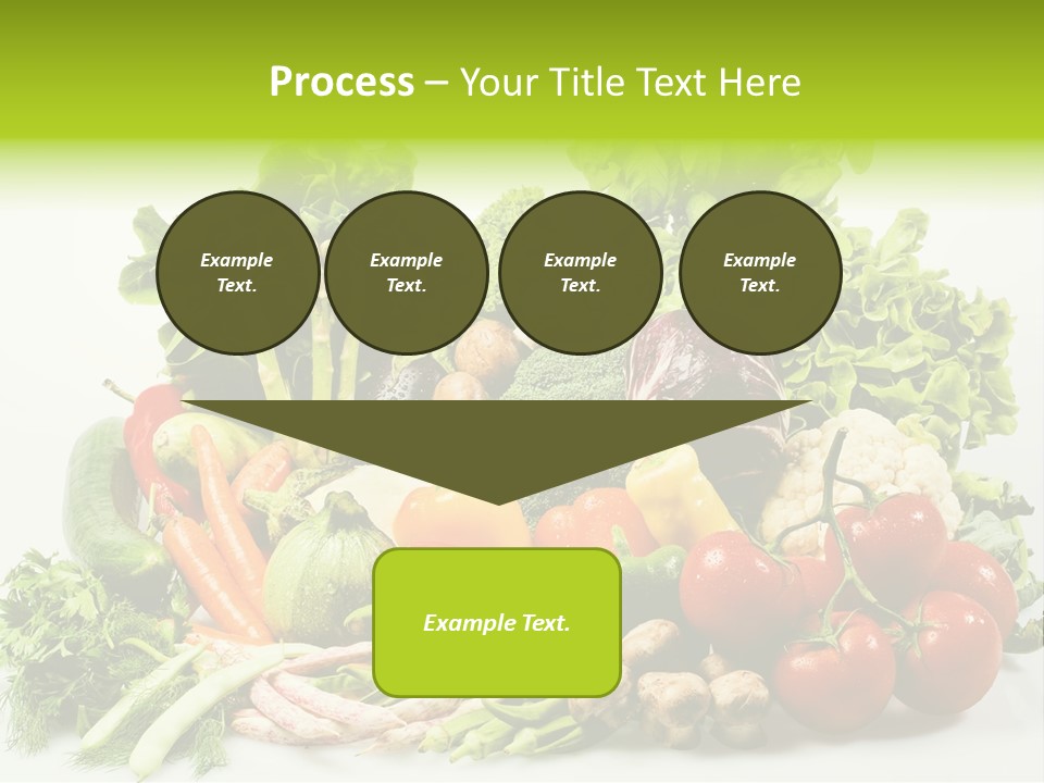 Tomato Onion Lettuce PowerPoint Template