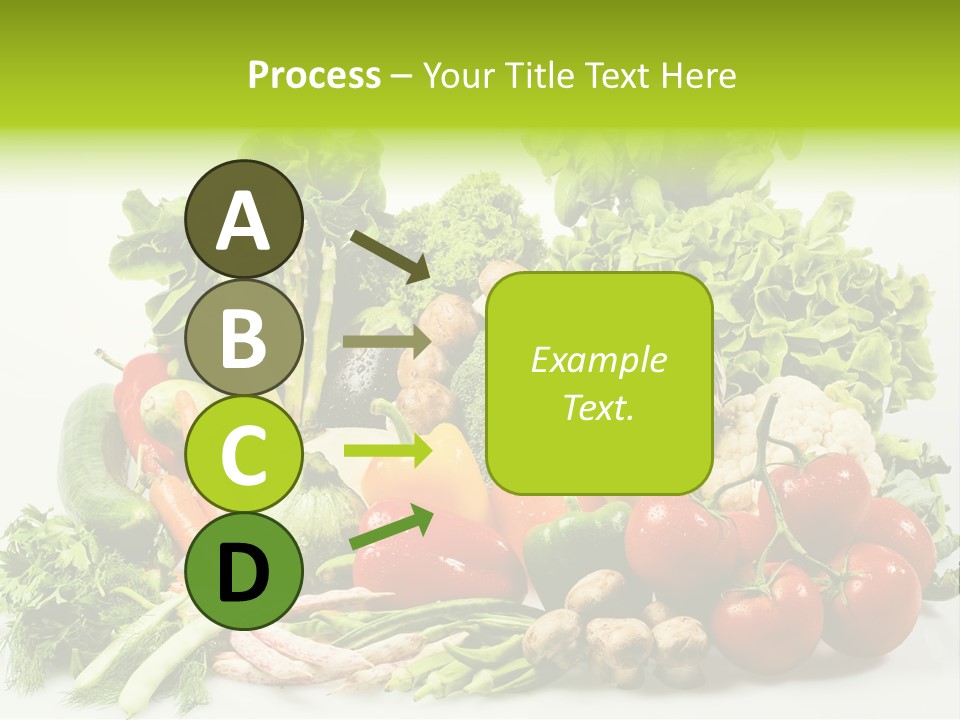 Tomato Onion Lettuce PowerPoint Template