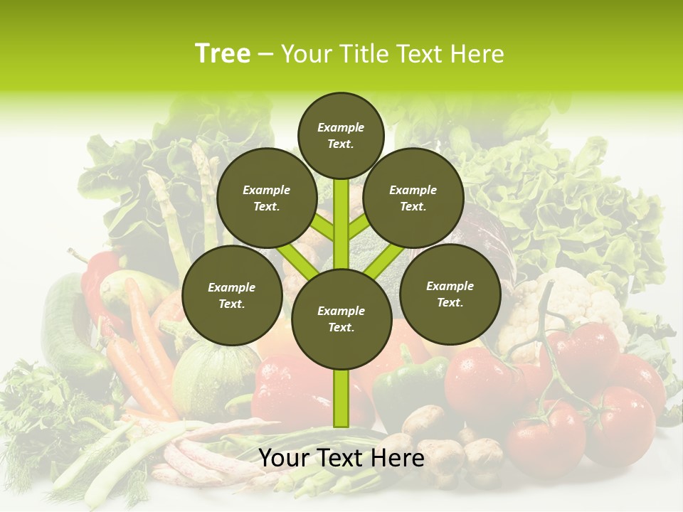 Tomato Onion Lettuce PowerPoint Template