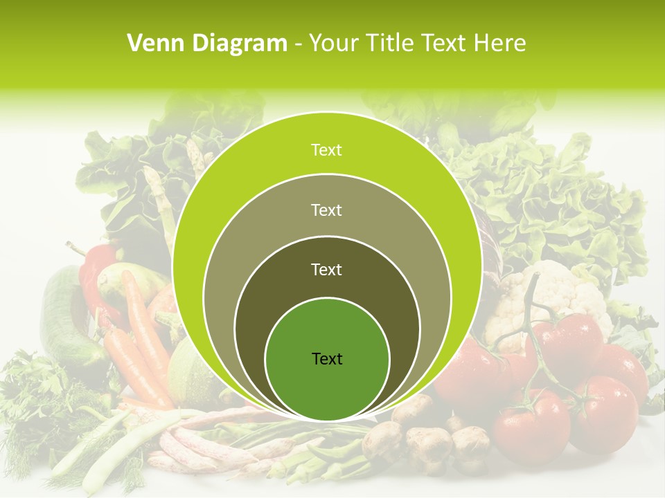 Tomato Onion Lettuce PowerPoint Template