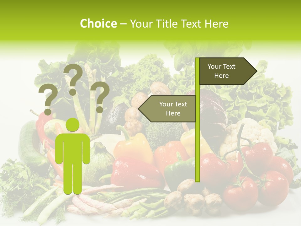 Tomato Onion Lettuce PowerPoint Template