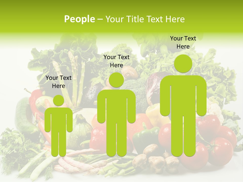 Tomato Onion Lettuce PowerPoint Template